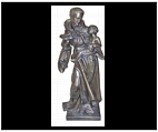 Bronze Saint Anthony with Child