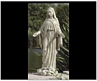 Blessed Virgin Mary Statue with Outstretched Arms