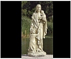 Jesus Garden Sculpture with Children