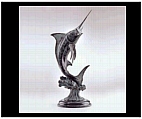 The Rise of the Marlin Sculpture