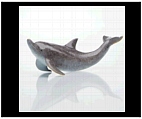 Dolphin Desk Figurine