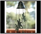 Dragonfly Windchime - Brass