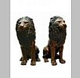 Bronze Lion Statues, Sculptures and Figurines