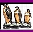 Bronze Penguin Sculptures, Statues and Figurines