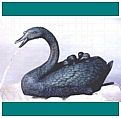 Bronze Swan Statues, Sculptures and Figurines