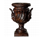 2 Handle Face Greek Garden Urn