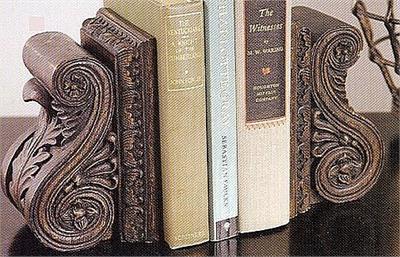 Acanthus Scroll Bookends