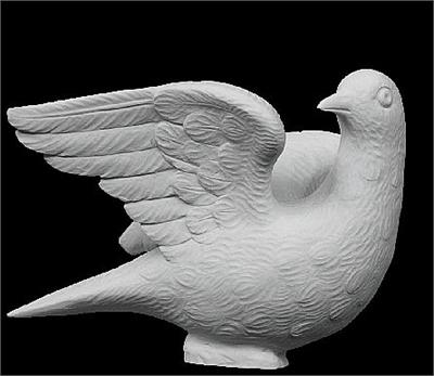 Watchful Dove Sculpture