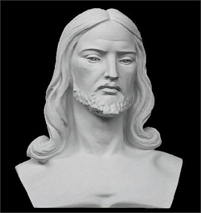 Bust of Jesus Sculpture