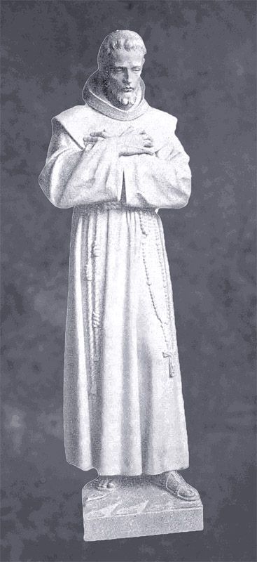 Saint Francis Contemplates in Marble