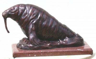 Walrus Tabletop Sculpture