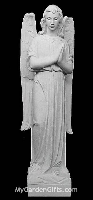 Memorial Praying Angel 35"