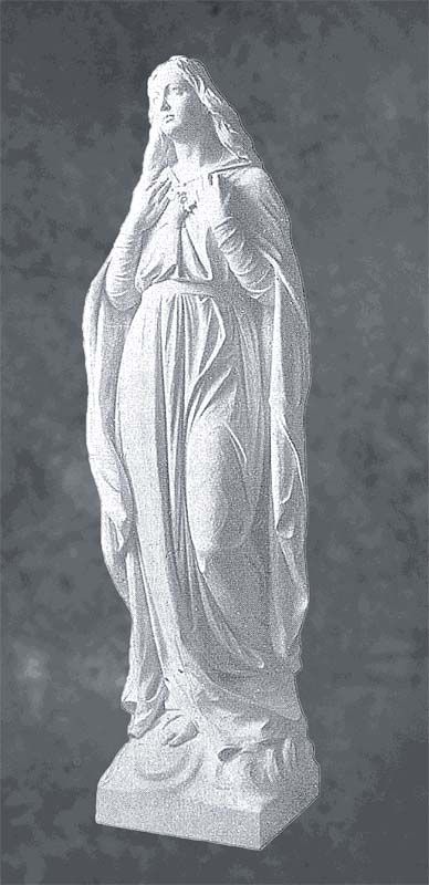 Immaculate Heart of Mary with Both Hands