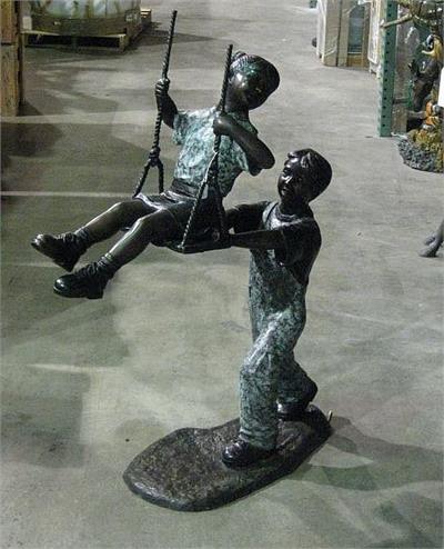 Big Brother and Little Sister Sculpture