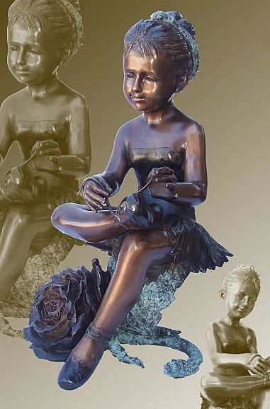 Ballerina's First Concert Girl Statue