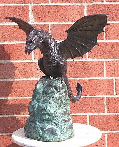 Medieval Dragon Fountain