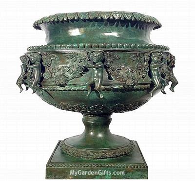 Serena's Bronze Rose Urn