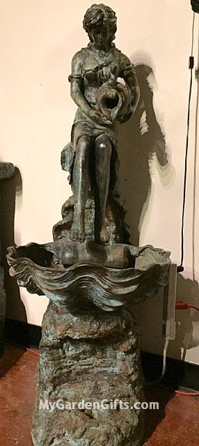 Bronze Rebecca with the Urn Fountain