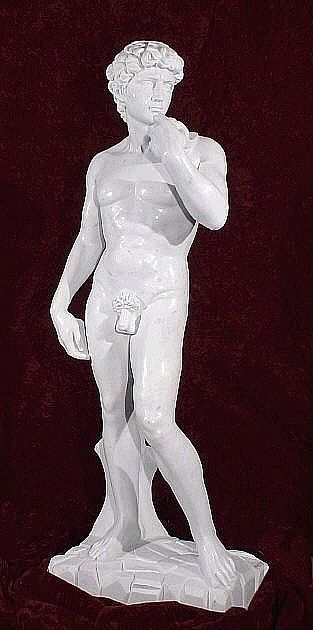 David Sculpture in Marble