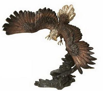 Eagle Hunter Bronze Sculpture