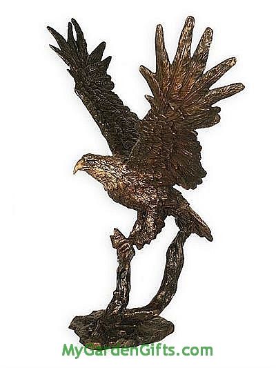 Catch of the Eagle Bronze Sculpture