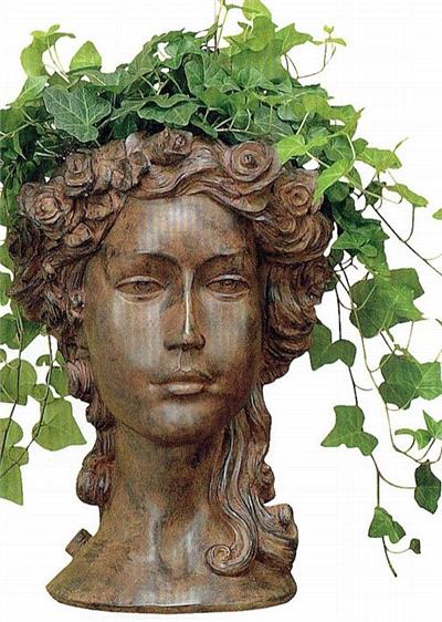 Face of a Woman Planter