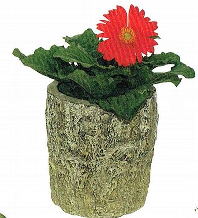 Small Tree Trunk Planters - Set of 2