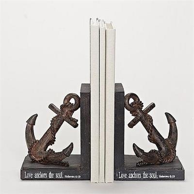 Anchor Christian Bookends