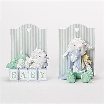 Baby Lamb Bookends