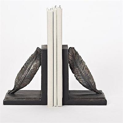 Feather Bookends