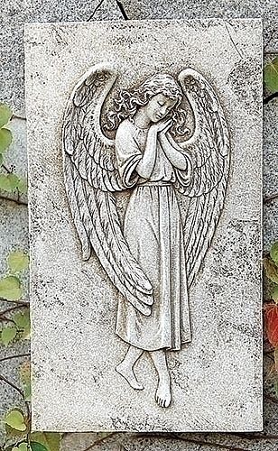 Praying Angel Wall Plaque