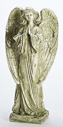 Praying Angel Sculpture with Old World Look