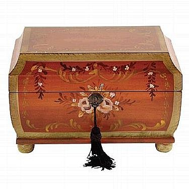 Oriental Wooden Jewelry Box