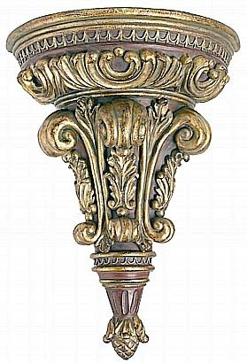 Victorian Cone Bracket - Pair