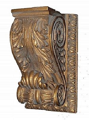 Scrolled Acanthus Leaf Bracket