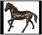 Life Size Bronze Horse Sculpture