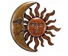 Moon and Sun Wall Plaque