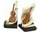 Violin Bookends