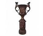 Grand Estate Urn with Cupid Handles