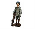 Skateboarding Boy Statue