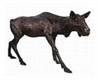 Life Size Female Moose Sculpture