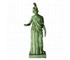 Life Size Athena the Goddess of War Sculpture