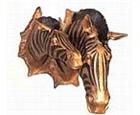 Large Zebra Wall Sculpture