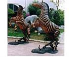 Galloping Zebra Stallions