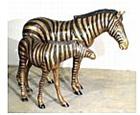 Plains Zebra Statues