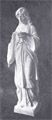 Saint Lucia of Syracuse in Marble