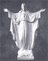 Sacred Heart of Jesus in Marble