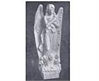 Angel with Cross in Marble