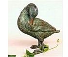 Preening Duck Sculpture