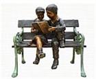 Love to Read Together Children Sculpture